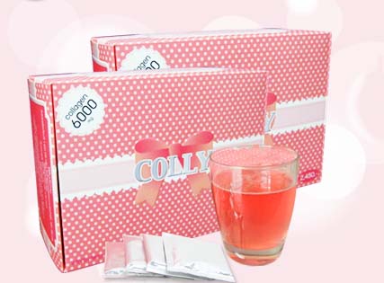 รูปภาพของ Colly Pink 6000mg. คอลลี่พิ้ง คอลลาเจน (10g.X30ซอง)